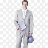手拿安全帽文件夹的正装商务男士-空若网 手拿安全帽文件夹的正装商务男士-空若网