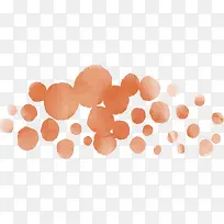 褐色波点水彩笔刷-空若网 褐色波点水彩笔刷-空若网