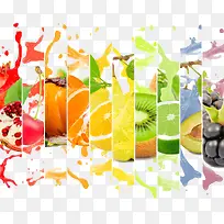 创意水果果汁广告-空若网 创意水果果汁广告-空若网