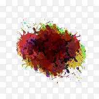 彩色喷墨背景-空若网 彩色喷墨背景-空若网