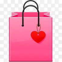 粉色卡通爱心手拿袋女包-空若网 粉色卡通爱心手拿袋女包-空若网