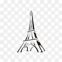 埃菲尔铁塔卡通-空若网 埃菲尔铁塔卡通-空若网