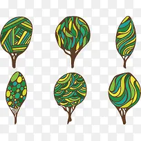 创意绿色树木-空若网 创意绿色树木-空若网