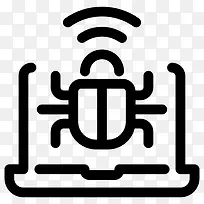 笔记本电脑图标-空若网 笔记本电脑图标-空若网