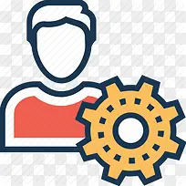 扁平系统管理员图标-空若网 扁平系统管理员图标-空若网