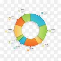 矢量PPT圆盘数据-空若网 矢量PPT圆盘数据-空若网