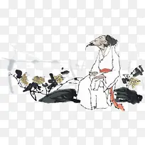 复古水墨画-空若网 复古水墨画-空若网