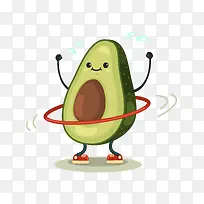 卡通手绘水果装饰海报设计-空若网 卡通手绘水果装饰海报设计-空若网