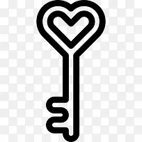 爱的钥匙图标-空若网 爱的钥匙图标-空若网