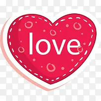 情人节红色爱心装饰-空若网 情人节红色爱心装饰-空若网