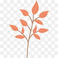 美丽的红叶树枝-空若网 美丽的红叶树枝-空若网