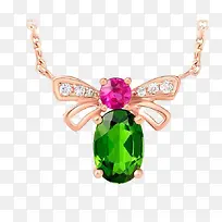 镶钻宝石项链吊坠-空若网 镶钻宝石项链吊坠-空若网