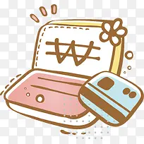 卡通手绘化妆盒-空若网 卡通手绘化妆盒-空若网