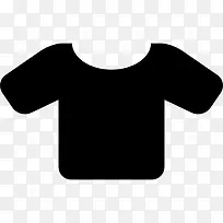 T恤的轮廓图标-空若网 T恤的轮廓图标-空若网