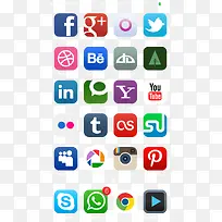 各个APP图标合集PSD-空若网 各个APP图标合集PSD-空若网