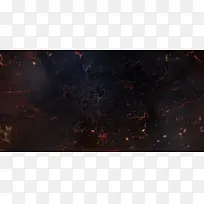 星空橙色光效摄影合成-空若网 星空橙色光效摄影合成-空若网