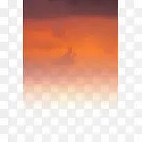 日落橙色天空云朵团队-空若网 日落橙色天空云朵团队-空若网