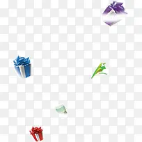 缤纷漂浮彩色礼品盒-空若网 缤纷漂浮彩色礼品盒-空若网