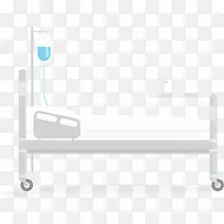 矢量扁平化病床-空若网 矢量扁平化病床-空若网