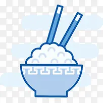 筷子矢量卡通米饭-空若网 筷子矢量卡通米饭-空若网