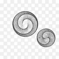 矢量抽象螺旋素材-空若网 矢量抽象螺旋素材-空若网