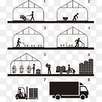 插画 古代农耕-空若网 插画 古代农耕-空若网
