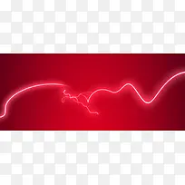 红色闪电背景-空若网 红色闪电背景-空若网
