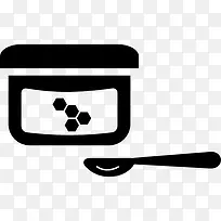 婴儿食品用勺子图标-空若网 婴儿食品用勺子图标-空若网