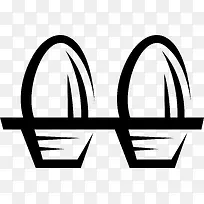 卡通手绘鸡蛋线条-空若网 卡通手绘鸡蛋线条-空若网