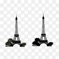 埃菲尔铁塔插画矢量图-空若网 埃菲尔铁塔插画矢量图-空若网