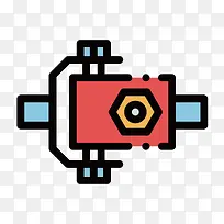 扁平化发电机PNG下载-空若网 扁平化发电机PNG下载-空若网