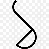 汤勺轮廓侧面图标-空若网 汤勺轮廓侧面图标-空若网