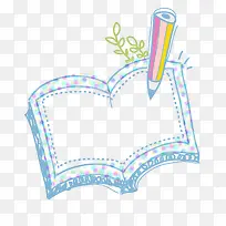 书本边框-空若网 书本边框-空若网