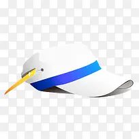 白色鸭舌帽-空若网 白色鸭舌帽-空若网