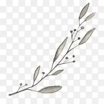 水墨枯树枝-空若网 水墨枯树枝-空若网