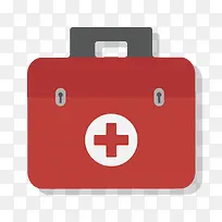扁平化医疗包PNG下载-空若网 扁平化医疗包PNG下载-空若网