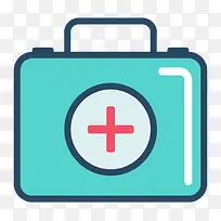 扁平化医疗包PNG下载-空若网 扁平化医疗包PNG下载-空若网