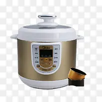 产品实物金色电饭锅-空若网 产品实物金色电饭锅-空若网