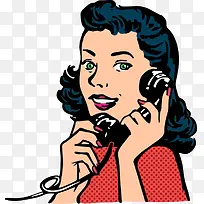 接电话的美女-空若网 接电话的美女-空若网