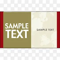 矢量名片模板-空若网 矢量名片模板-空若网