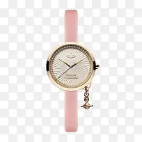 小巧玫瑰金土星吊坠石英女表-空若网 小巧玫瑰金土星吊坠石英女表-空若网