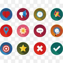 矢量丰富多彩的杂项图标集-空若网 矢量丰富多彩的杂项图标集-空若网