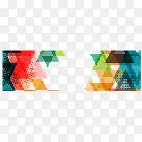 时尚抽象几何渐变几何块-空若网 时尚抽象几何渐变几何块-空若网