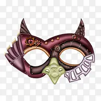 手绘舞会面具-空若网 手绘舞会面具-空若网