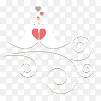 矢量两只小鸟-空若网 矢量两只小鸟-空若网