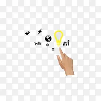 手指灯泡-空若网 手指灯泡-空若网