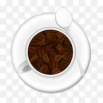 手绘咖啡杯子-空若网 手绘咖啡杯子-空若网