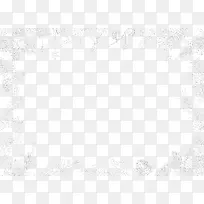 白色创意树枝装饰边框-空若网 白色创意树枝装饰边框-空若网