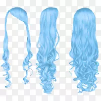 蓝发型-美人鱼-空若网 蓝发型-美人鱼-空若网