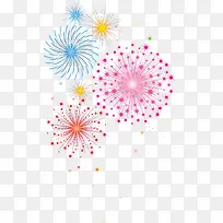 春节多彩密集烟花-空若网 春节多彩密集烟花-空若网
